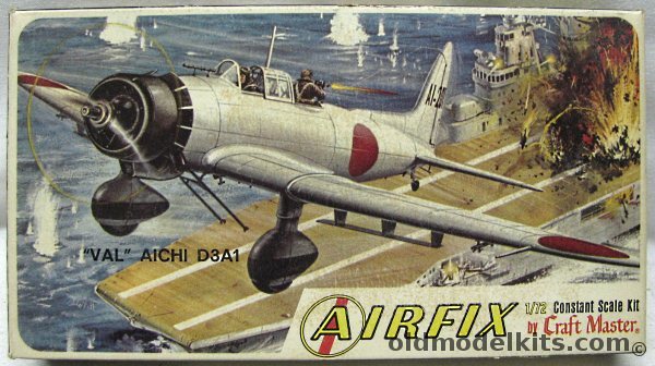 Airfix 1/72 Aichi D3AI Val - Craftmaster Issue, 1227-50 plastic model kit